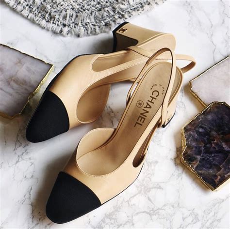 chanel rococo|gabriel coco Chanel slingback.